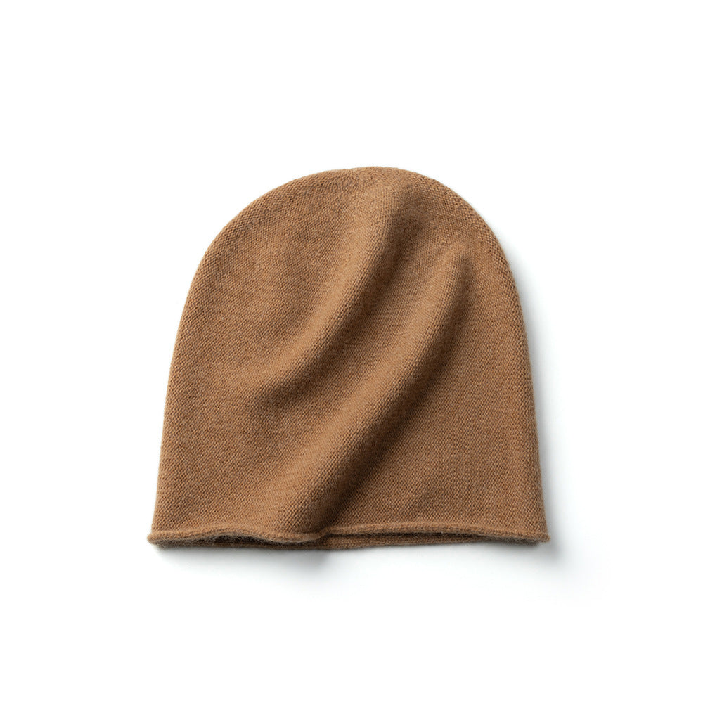 Fall & Winter Casual Warm Breathable Cuffed Cashmere Knit Hat