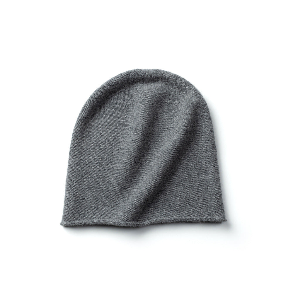 Fall & Winter Casual Warm Breathable Cuffed Cashmere Knit Hat